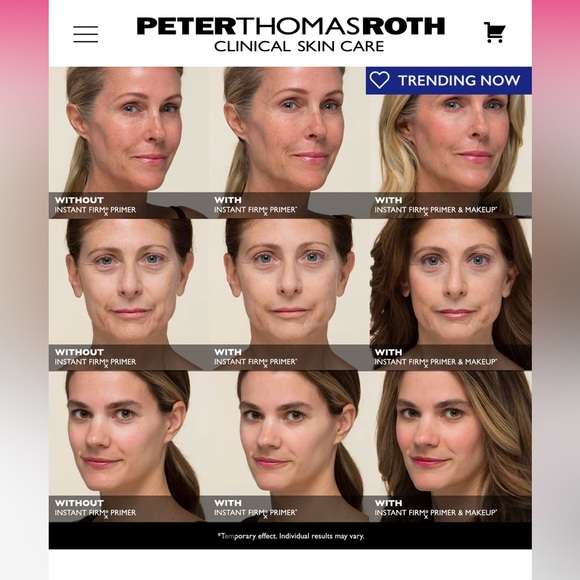 Peter Thomas Roth Instant Firm No-Filter Primer sheer and shade adjusting - Picture 2 of 5